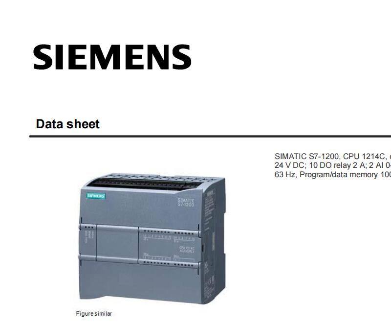 SIEMENS西门子CPU6ES72141BG400XB0