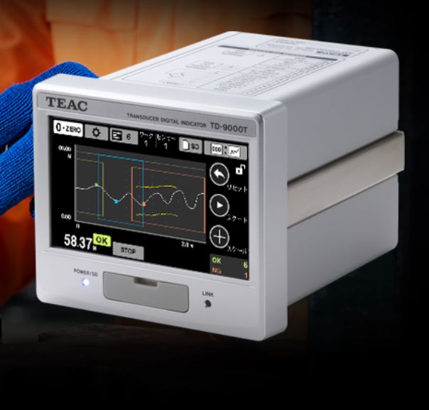 TEAC 负载传感器 彩色图形数显指示器 TD-9000T
