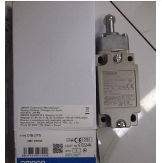 OMRON欧姆龙限位开关行程开关D4B-2A15N