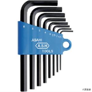 ASH旭金属六角扳手套装8件AWS0880