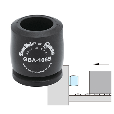 IMAO今尾导轮TPE缓冲器(轴向)TPGBA