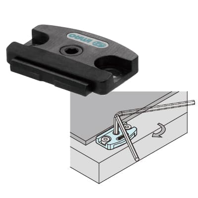 IMAO今尾夹具薄型凸轮侧面固定夹具(小型)QLSCL
