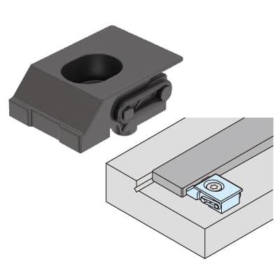 IMAO今尾夹具尖型侧面固定夹具(小型)CP133