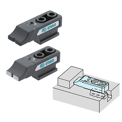 IMAO今尾夹具可调式尖型侧面固定夹具(T形槽用)BJ101-T