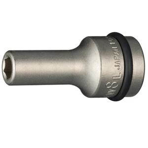 TONE前田4NV-08L冲击用长套筒（六角）