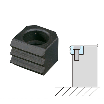 IMAO今尾夹具HS・边缘齿面压块(直线锯齿)HSE-SS