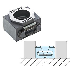 IMAO今尾夹具OK夹钳(单型、不锈钢制品)BK2-VT-SS