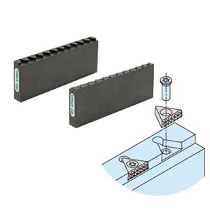 IMAO今尾夹具三角形齿面压块专用钳口TRIG-JAW
