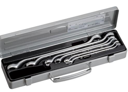 TONE前田M446长机械套筒扳手套装 (45° x 10°)
