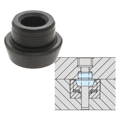 IMAO今尾夹具中心固定柔性定位器(圆锥销)CP721
