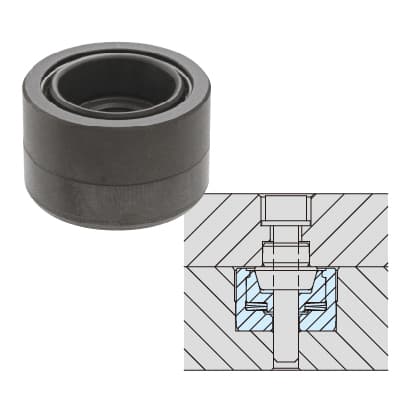 IMAO今尾夹具中心固定柔性定位器(圆锥套)CP726