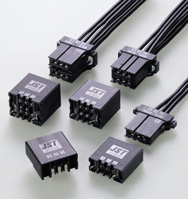 JST日压连接器压着式连接器(线对板型)JFA CONNECTOR J300 SERIES (W TO B 3.81MM PITCH)
