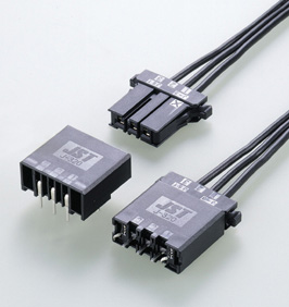 JST日压连接器压着式连接器(线对板型)JFA CONNECTOR J300 SERIES (W TO B 5.08MM PITCH)