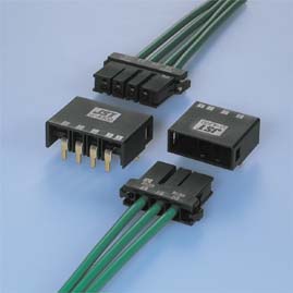 JST日压连接器压着式连接器(线对板型)JFA CONNECTOR J4000 SERIES (W TO B 6.35MM PITCH)