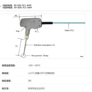 ANRITSU安立计器温度计BT-82-TC1-ANP