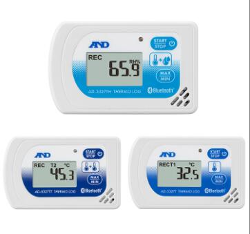 AND艾安德AD-5327内置蓝牙温度湿度数据记录器