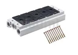 MISUMI 米思米 E-MSP4V100-2电磁阀座 5通型