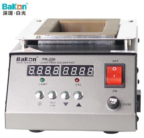BAKON 白光100*70*45数显方形锡炉熔锡炉 BK206
