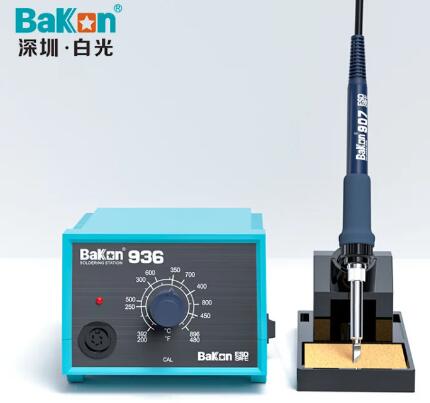 BAKON 白光 60W焊台电烙铁套装 可调温恒温电洛铁 电焊台 BK936