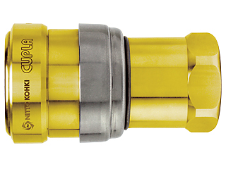 NITTO日东手动工具零泄漏耦合器ZEL-6S黄铜/乙丙橡胶