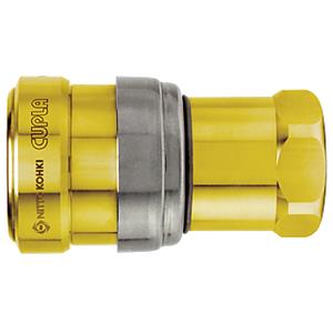 NITTO日东手动工具零泄漏耦合器ZEL-8S黄铜/丁腈橡胶