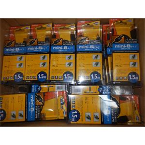 ELECOM宜丽客/数据线/USB转换线/转MINI/U2C-M20BK/U2C-BN20BK