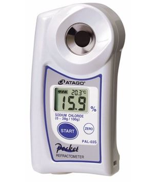 ATAGO爱拓PAL-03S氯化钠Nacl盐度计