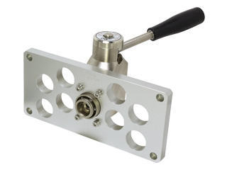 NITTO日东手动工具多路耦合器安装板MAM-A-4S8-CL（8端口型，大板）