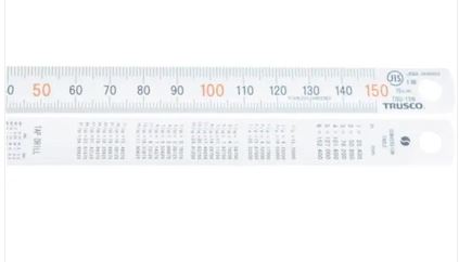 中山TRUSCO 尺寸测量直尺 TSU-150N
