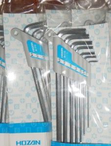 HOZAN宝三W-99小型内六角扳手组