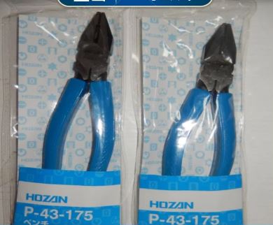 HOZAN日本宝山钳子P-43-175钢丝钳电工钳工具剪钳