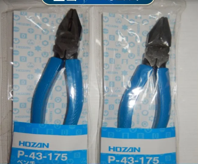 HOZAN日本宝山钳子P-43-175钢丝钳电工钳工具剪钳