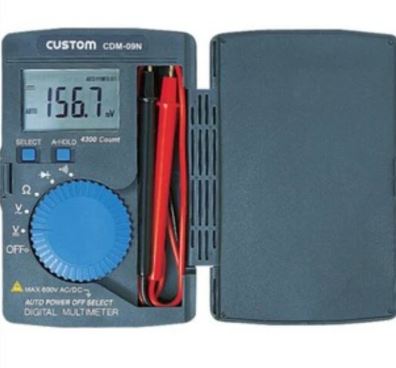 CUSTOM日本东洋测量测试测绘工具数字检电表CDM-09N