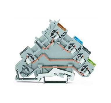 WAGO万可280-570 4线传感器专用接线端子