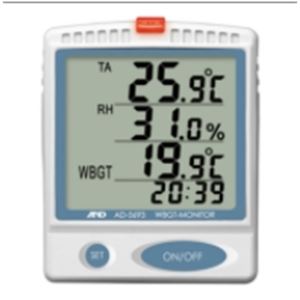 AND爱安德壁挂式/台式中暑指数计/中暑指数监测仪AD-5693