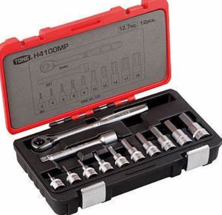 日本前田tone套筒扳手套装H4100MP