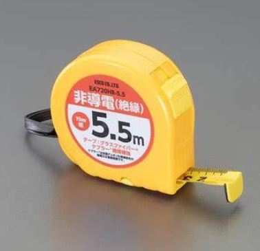ESCO喜一 绝缘卷尺 EA720HR-5.5