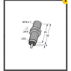 德国TURCK 电感式传感器  BI8-M18-VP6X 7M