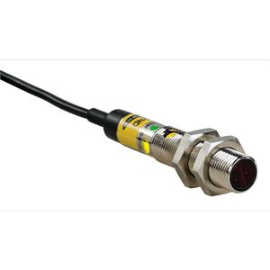 美国BANNER邦纳  M12 系列直径12 MM的金属圆柱形传感器   M12PFF25Q5