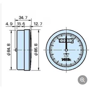 IMAO今尾SZ80R-10数字拨号指示器