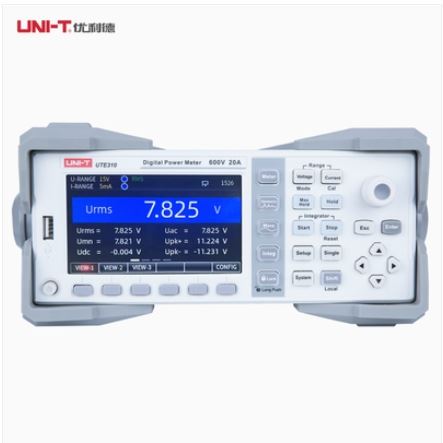 UNI-T优利德智能电参数测量仪数字功率计UTE300系列青岛平山