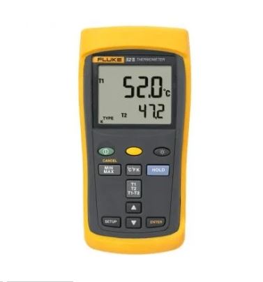 美国FLUKE 振动测试仪 Fluke 52-II 双通道接触式温度表