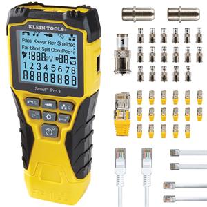 美国克莱因 klein  带定位器远程套件的 Scout ® Pro 3 测试仪 VDV501-852