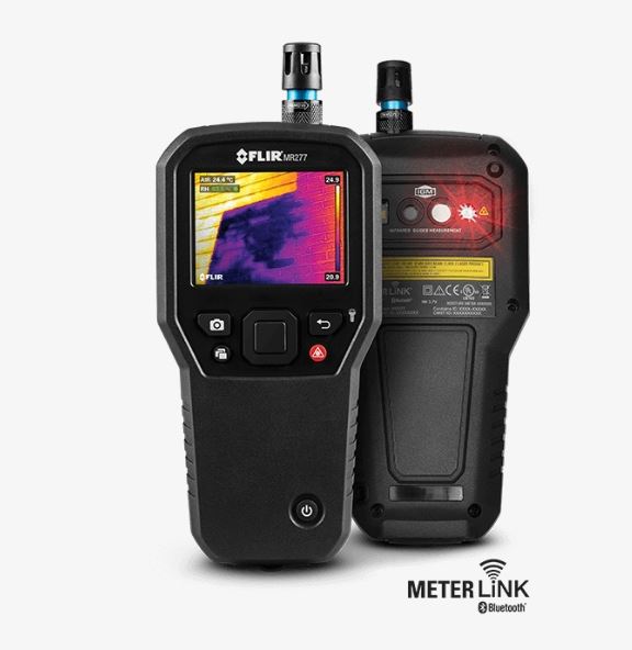 美国 菲力尔FLIR      搭载干湿球湿度计和MSX®红外热像仪的建筑物检测系统    FLIR MR277