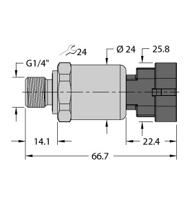 TURCK德国图尔克 压力变送器 PT010R-1104-I2-AMPS1.5
