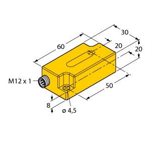 TURCK德国图尔克 倾角传感器 B2N85H-Q20L60-2LU3-H1151