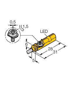 TURCK德国图尔克  磁感应传感器 BIM-UNT-AP6X/S1160