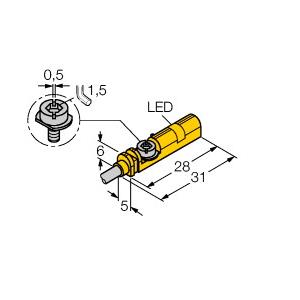 TURCK德国图尔克  磁感应传感器 BIM-UNT-AP6X/S1160