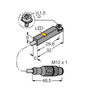 TURCK德国图尔克 磁感应传感器 BIM-INT-Y1X-H1141