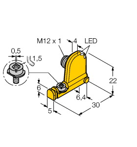 TURCK德国图尔克  磁场传感器 BIM-UNT-AP6X2-H1141